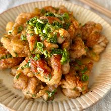 豚こまで簡単！【油淋豚】家族が爆食べ♪