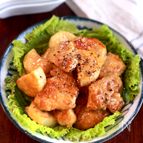 【鶏むね肉と長芋のオイマヨ炒め】鶏肉柔らか！長芋シャキホク！