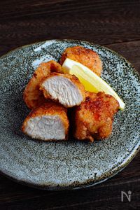 塩麹で手軽に上品に【鶏むね肉の塩こうじ唐揚げ】
