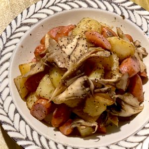 michuの作ってみた!投稿(ワンパン◎【じゃがいもと舞茸のジャーマンポテト風】お弁当にも)