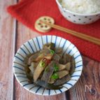 食物繊維豊富！ごはんがすすむ♪凍りこんにゃくとごぼうの煮物