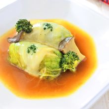 とろーりカレーチーズのロール白菜