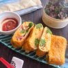 春の旬！スナップえんどうとハムの卵焼きの工程5