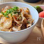 10分で完成！ごぼうが美味しい！【豚キムごぼう丼】