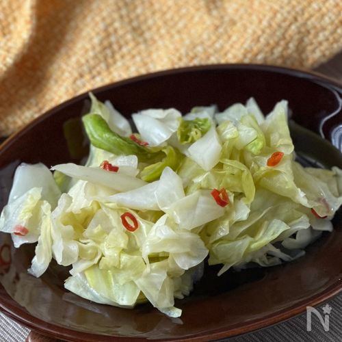 レンジで爆速！味染み♡キャベツのマリネ