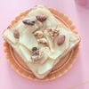 milkの作ってみた!投稿(【リンゴとクルミのクリチトースト】スイーツ感覚で食べられる！)