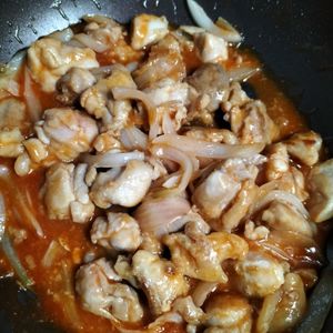 1207859の作ってみた!投稿(【鶏肉と新玉ねぎのケチャップソース】驚愕のうまさ！リピ確定♡)