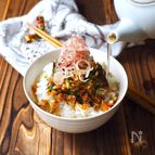 かやく野菜のだしかけごはん