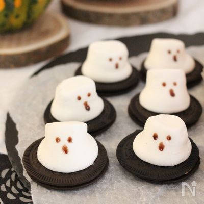 簡単すぎてごめんなさい！おばけクッキー