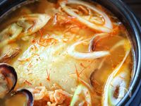 【お餅活用レシピ】お餅でスンドゥブチゲ風