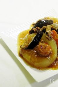 大根煮の中華あんかけ