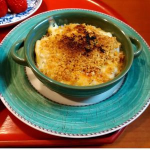 Sakippeの作ってみた!投稿(フライパンひとつで！チキンマカロニグラタン)