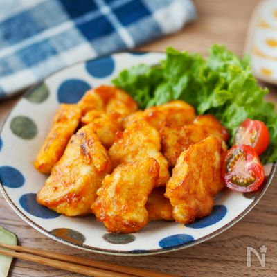 【ケチャップカレーチキン】子どもが好きな味付け♩