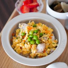 やさいの親子丼【離乳食完了期・幼児食／1歳半ごろ〜】