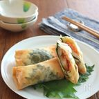 【おもち】青じそ明太もちチーズ春巻き