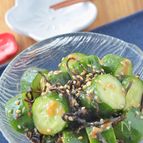 やみつき！きゅうりの梅昆布ポン酢和え