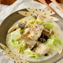 簡単＊鶏むね肉と白菜の中華クリーム煮