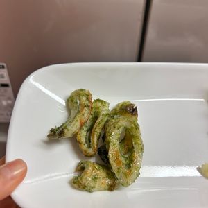 ケの作ってみた!投稿(お弁当に便利☆揚げない竹輪の磯辺揚げ…揚げない！)
