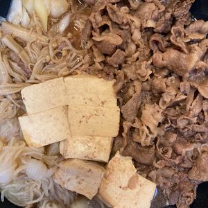くだもの大好き🧡の作ってみた!投稿(【すき焼き風肉豆腐】甘めの味付けがおいしい♡)