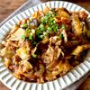 レンジでトロトロ！焼肉のたれで簡単♪【なす豚キムチ】