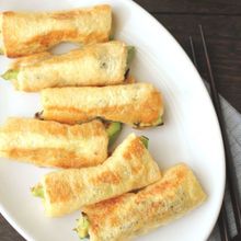 アボカドのお揚げ焼き