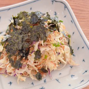 ミルクの作ってみた!投稿(【キャベツと納豆の和風サラダ】切って和えるだけ！)