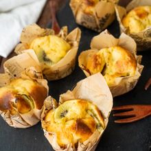 【HM＆トースター】フレッシュキウイとヨーグルトカップケーキ