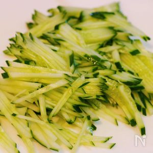 5分で簡単！もやしときゅうりとハムの中華サラダ | レシピサイトNadia