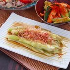 レンジで簡単！焼かない焼きなす★味付け最高！【作り置き】