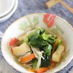 ５分加熱の重ね煮びたし