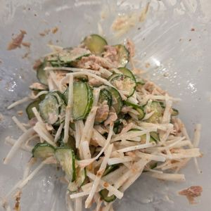 nanapの作ってみた!投稿(副菜にもおつまみにも◎『大根の和風ツナマヨサラダ』)