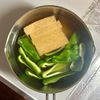【ピーマンと厚揚げの煮びたし】二つの食材で♪の工程2