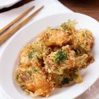 【お弁当にも】サクサク！のり塩風味のささみの鶏天