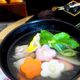 【お正月料理】お醤油味の焼き餅入れて関東風雑煮