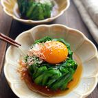 簡単副菜！ニラたまおひたし
