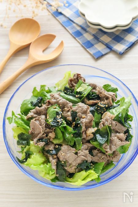 中華風牛しゃぶサラダ