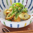 ちくわとピーマンのカレー炒め