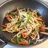 ジンギスカン唐揚げと野菜の焼きナムルの工程5