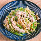 豚こま切肉で！じゃがいもとピーマンのオイスターソース炒め