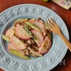 コクうま！まめかまとキノコのマヨチーズ炒め