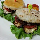お子さんと一緒に！ライスバーガー