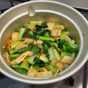 1169387の作ってみた!投稿(じゅわっと煮汁が美味しい♡『小松菜と油揚げの煮びたし』)
