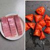パパっと1品!旨味じゅわっ│トマトとベーコンの塩昆布卵炒めの工程2