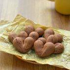 しっとりほろほろ　米粉のハートチョコクッキー