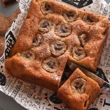 ホットケーキミックスで♪しっとりバナナケーキ