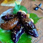 なす1本からすぐ作れます‼︎【レンチンとろなすコク旨蒸し】