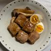 チョビの助の作ってみた!投稿(煮込み時間5分だけ◎【豚バラと厚揚げのもっちり角煮風】)