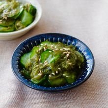 【簡単♪きゅうりのめかぶ和え】スピード副菜