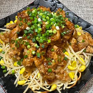 楽ラク手抜キッチン🐶🐾の作ってみた!投稿(コスパ最強♩焼肉豚もやし)