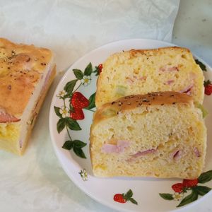 RIOの作ってみた!投稿(さつま芋のケークサレ)